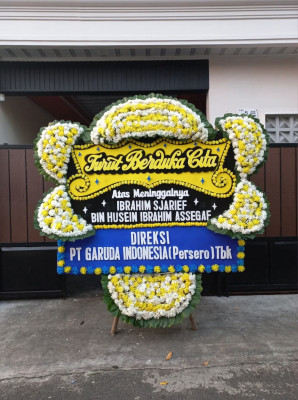 Papan Bunga Duka di Rejowinangun