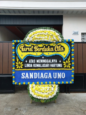 Papan Bunga Duka di Rejowinangun